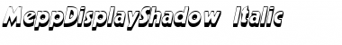 Download MeppDisplayShadow Font Download MeppDisplayShadow Font