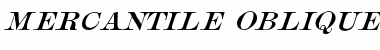 Download Mercantile Oblique Font Download Mercantile Oblique Font