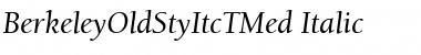 Download BerkeleyOldStyItcTMed Font Download BerkeleyOldStyItcTMed Font