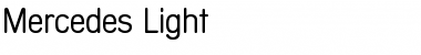 Download Mercedes-Light Font Download Mercedes-Light Font
