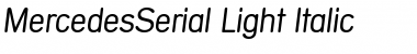 Download MercedesSerial-Light Font Download MercedesSerial-Light Font