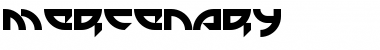 Download Mercenary Font Download Mercenary Font