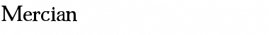 Download Mercian Font Download Mercian Font