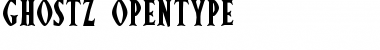 Download Ghostz Font Download Ghostz Font