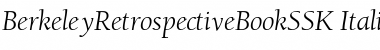 Download BerkeleyRetrospectiveBookSSK Font Download BerkeleyRetrospectiveBookSSK Font