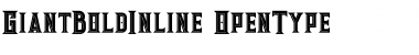 Download Giant bold inline Font Download Giant bold inline Font