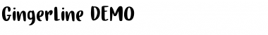 Download Gingerline DEMO Font Download Gingerline DEMO Font
