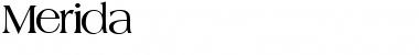 Download Merida Font Download Merida Font