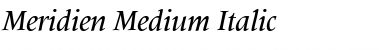 Download Meridien-Medium Font Download Meridien-Medium Font
