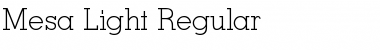 Download Mesa-Light Font Download Mesa-Light Font