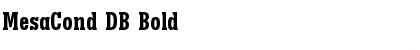 Download MesaCond DB Font Download MesaCond DB Font