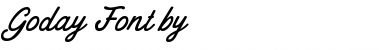 Download Goday Font Download Goday Font