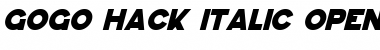 Download GoGo Hack Font Download GoGo Hack Font