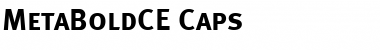 Download MetaBoldCE Font Download MetaBoldCE Font