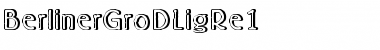 Download BerlinerGroDLigRe1 Font Download BerlinerGroDLigRe1 Font
