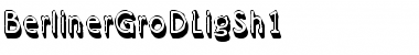 Download BerlinerGroDLigSh1 Font Download BerlinerGroDLigSh1 Font