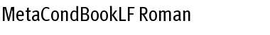 Download MetaCondBookLF Font Download MetaCondBookLF Font