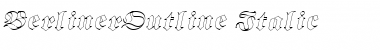 Download BerlinerOutline Font Download BerlinerOutline Font