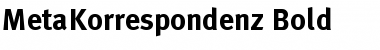Download MetaKorrespondenz Font Download MetaKorrespondenz Font