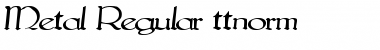 Download Metal Font Download Metal Font