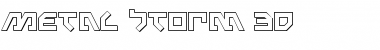 Download Metal Storm 3D Font Download Metal Storm 3D Font