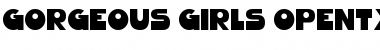 Download Gorgeous Girls Font Download Gorgeous Girls Font