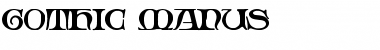 Download Gothic Manus Font Download Gothic Manus Font