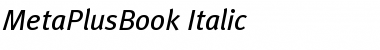 Download MetaPlusBook-Italic Font Download MetaPlusBook-Italic Font