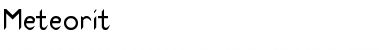 Download Meteorit Font Download Meteorit Font