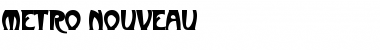 Download Metro Nouveau Font Download Metro Nouveau Font