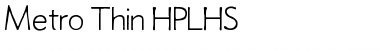 Download Metro Thin Font Download Metro Thin Font