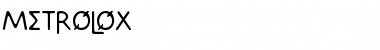 Download Metrolox Font Download Metrolox Font