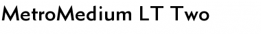 Download MetroMedium LT Two Font Download MetroMedium LT Two Font