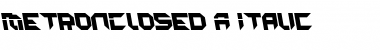 Download MetronClosed Font Download MetronClosed Font
