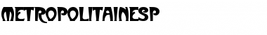 Download MetropolitainesP Font Download MetropolitainesP Font