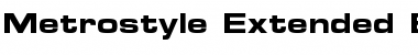 Download Metrostyle Extended Font Download Metrostyle Extended Font