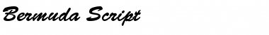 Download Bermuda Script Font Download Bermuda Script Font