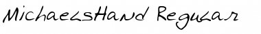 Download MichaelsHand Font Download MichaelsHand Font