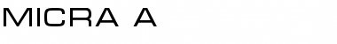Download MICRA Font Download MICRA Font