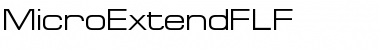Download MicroExtendFLF Font Download MicroExtendFLF Font