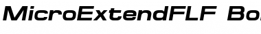 Download MicroExtendFLF-BoldItalic Font Download MicroExtendFLF-BoldItalic Font