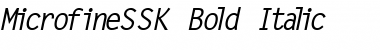 Download MicrofineSSK Font Download MicrofineSSK Font