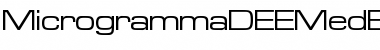 Download MicrogrammaDEEMedExt Font Download MicrogrammaDEEMedExt Font