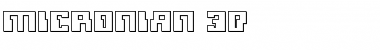 Download Micronian 3D Font Download Micronian 3D Font