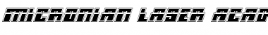 Download Micronian Laser Academy Italic Font Download Micronian Laser Academy Italic Font
