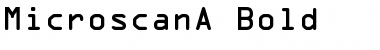Download MicroscanA Font Download MicroscanA Font