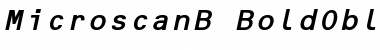 Download MicroscanB Font Download MicroscanB Font