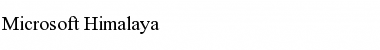 Download Microsoft Himalaya Font Download Microsoft Himalaya Font