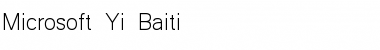 Download Microsoft Yi Baiti Font Download Microsoft Yi Baiti Font
