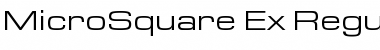 Download MicroSquare-Ex Font Download MicroSquare-Ex Font